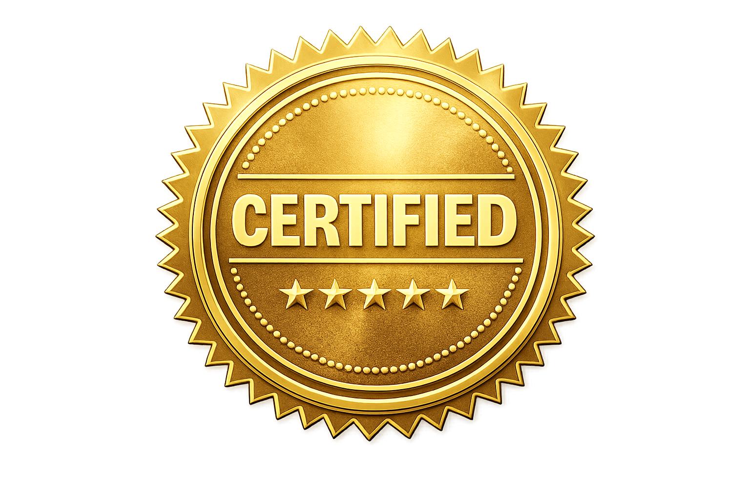 Certified Gold Seal